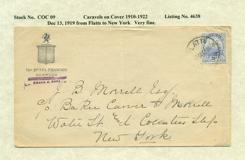 Caravels on Cover 1910-22, 09