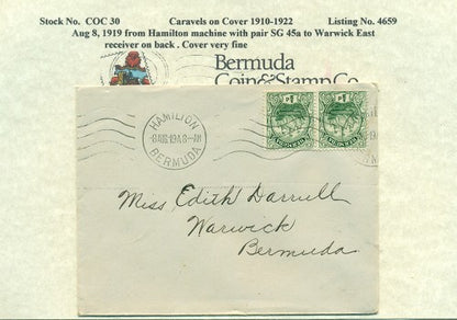 Caravels on Cover 1910-22, 30