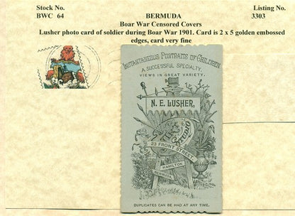 1901 Lusher photo card 1901