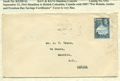 Machine Cancels- September 22, 1941