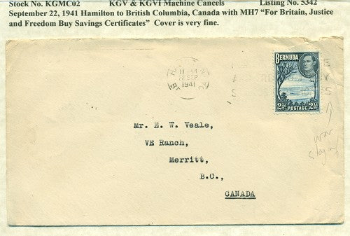 Machine Cancels- September 22, 1941