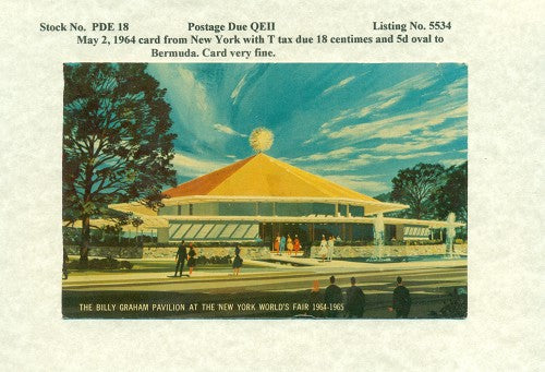 Postage Due QEII PDQ18