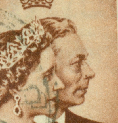 KGV & KGVI Flaws, Dot on nose -KGF60