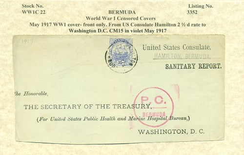 May 1917 US Consulate Hamilton