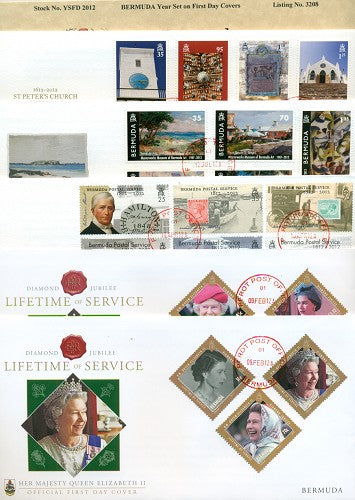 Year Set 2012 on FDC