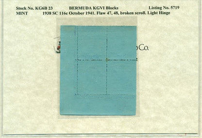 Block of KGVI KG6B 23