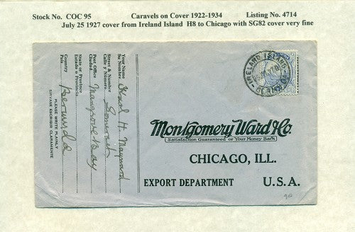 Caravels on Cover 1910-22, 95