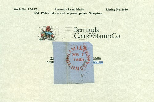 Local mail 1854 PM4 strike red