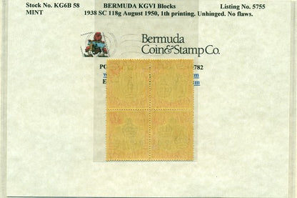 Block of KGVI KG6B 58