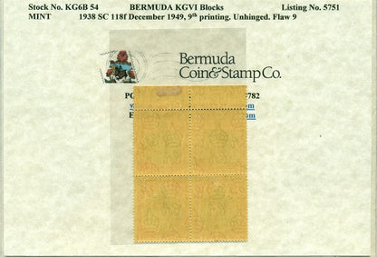 Block of KGVI KG6B 54