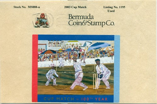 Souvenier sheet - Cup Match - used