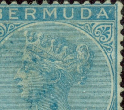 Queen Victoria Flaws Dot to right of 'a' SG-4 QVF 11
