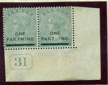 Queen Victoria Flaws Gum on printed side and tone spot SG-30 QVF 81