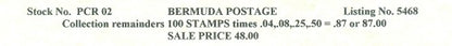 Postage Collection Remainders PCR02