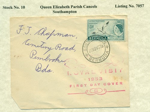 QEII Parish Cancels on Cover Southampton PCC10