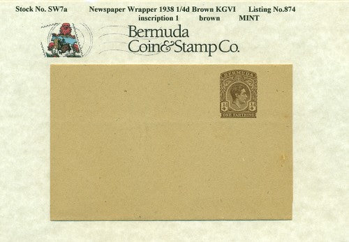 1938 KGVI news wrapper