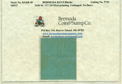 Block of KGVI KG6B 40