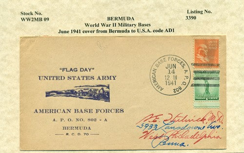 Cover from Bermuda BASE FORCES