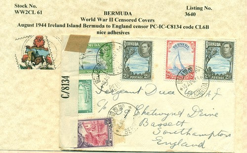 Censor Label PC90-C8134 IRELAND ISLAND