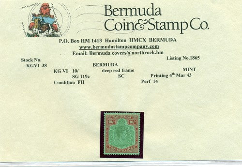 10/-  Fourth printing March 1943