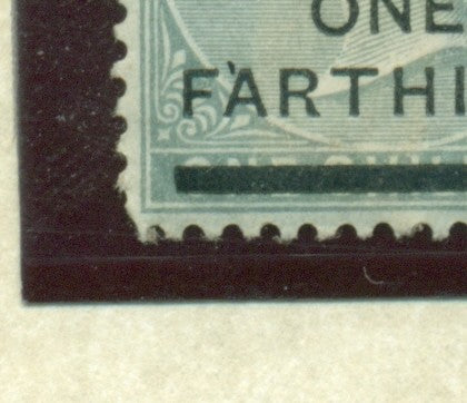 Queen Victoria Flaws Dot above 'a' SG-30b QVF 75