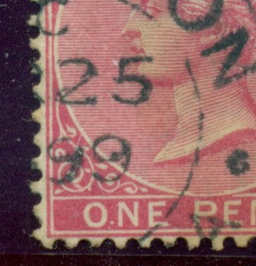 Queen Victoria Flaws Dot by 'o' SG-24a QVF 41
