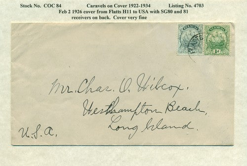 Caravels on Cover 1910-22, 84