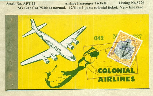 Colonial Airlines July 4, 1951