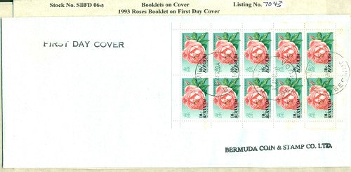 1993 Roses booklet SBFD06A