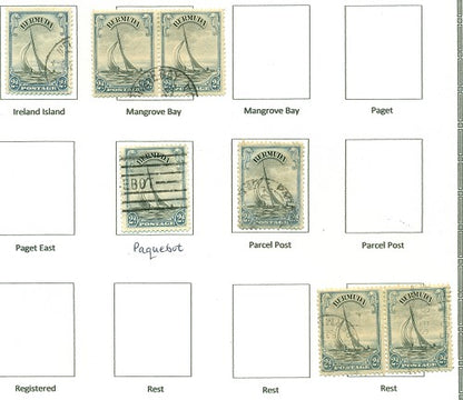 KGV & KGVI Cancels 1936 KGV Definitive KGX 07A
