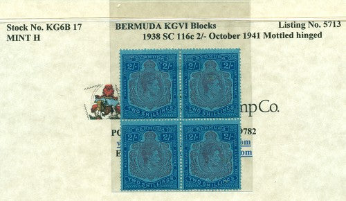 Block of KGVI KG6B 17