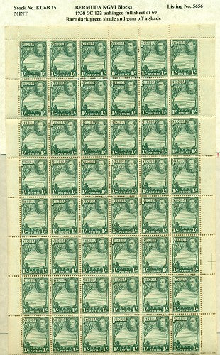 Block of KGVI KG6B 15