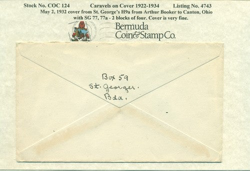Caravels on Cover 1910-22, 124