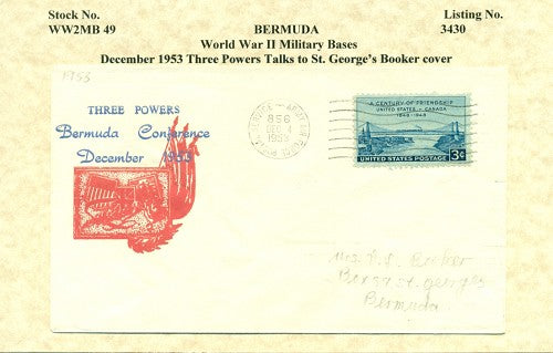 Cover from Bermuda  THREE POWERS