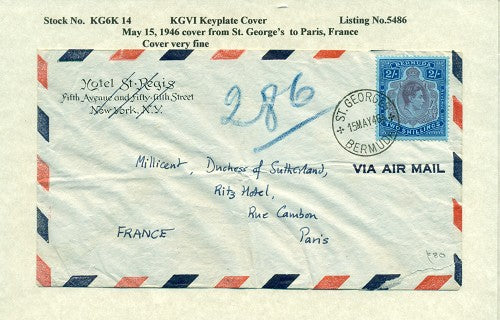 KGV & KGVI Keyplate Covers KG6K 14