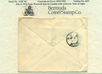 Caravels on Cover 1910-22, 02