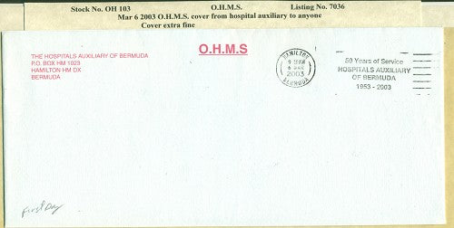 OHMS Hospitals 2003 OH 103
