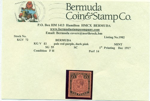 L1  1st printing Dec 1918 - FH
