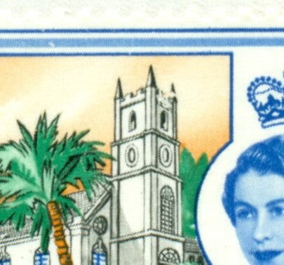 QV-QEII Flaws on Cover April 7, 1970 broken tower QFC 62