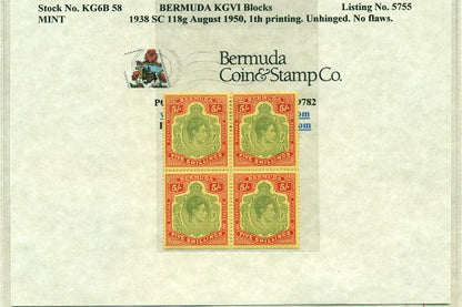Block of KGVI KG6B 58