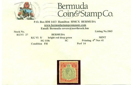 5/-  Fourth printing November 1941