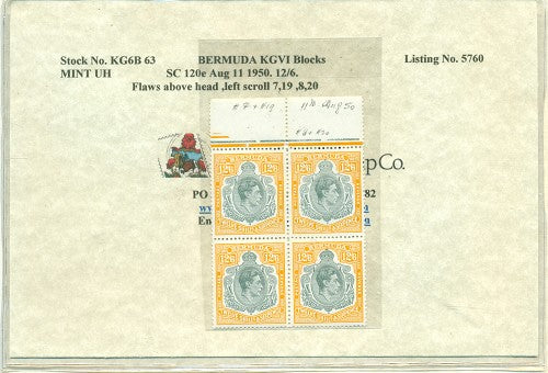 Block of KGVI KG6B 63