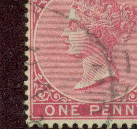 Queen Victoria Flaws Dot on chin SG-24a QVF 62