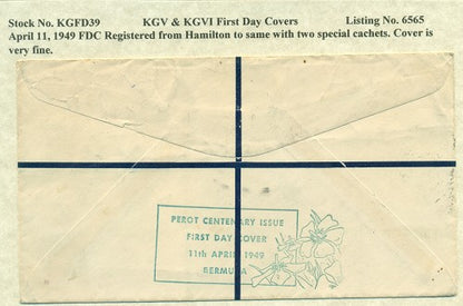FDC 4/11/1949 KG6C 39