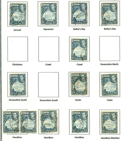 KGV & KGVI Cancels 1938 KGVI Definitive KGX 09