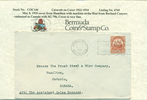 Caravels on Cover 1910-22, 146