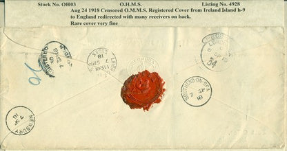 OHMS Hamilton regestered, 1918