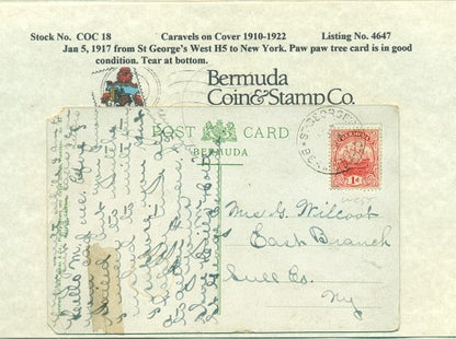 Caravels on Cover 1910-22, 18