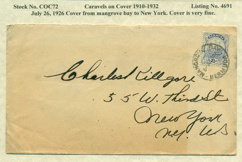 Caravels on Cover 1910-22, 72