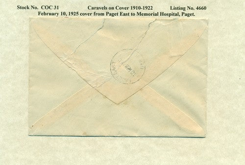 Caravels on Cover 1910-22, 31